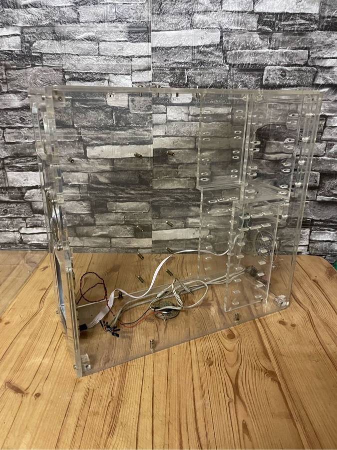 Perspex Computer Case**Super Rare**ATX Case**Not perfect