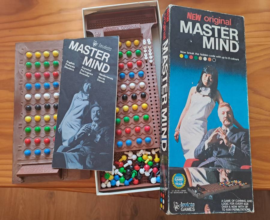 Mastermind - the 1972 original made by Invicta