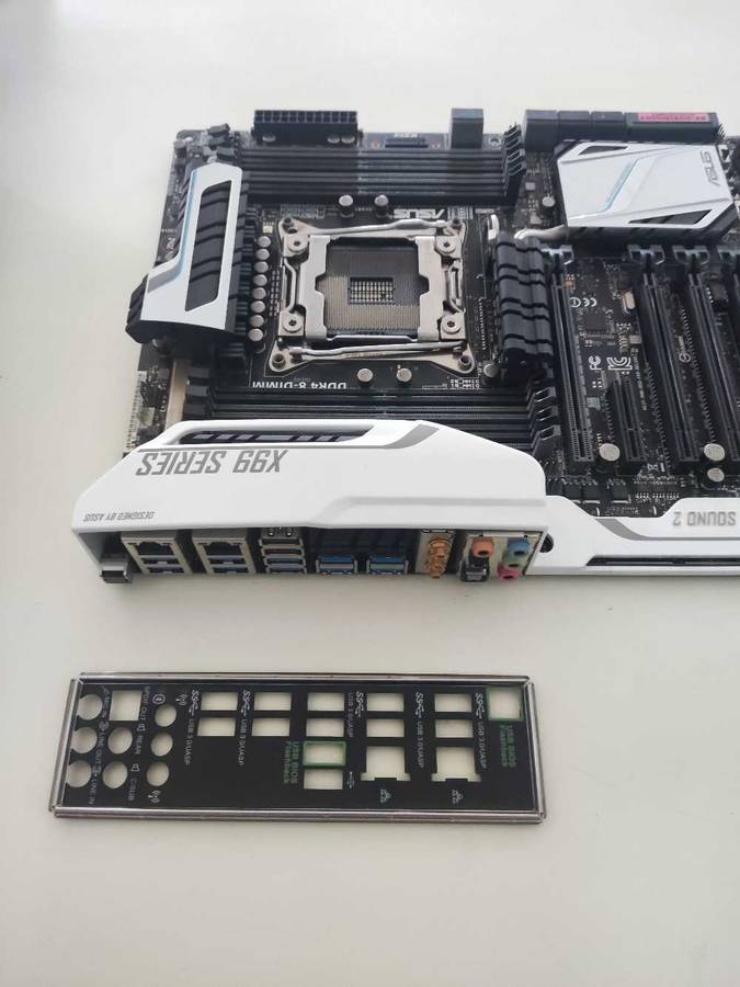 Asus X99 Deluxe Motherboard**Please read**Sold for parts or repair**