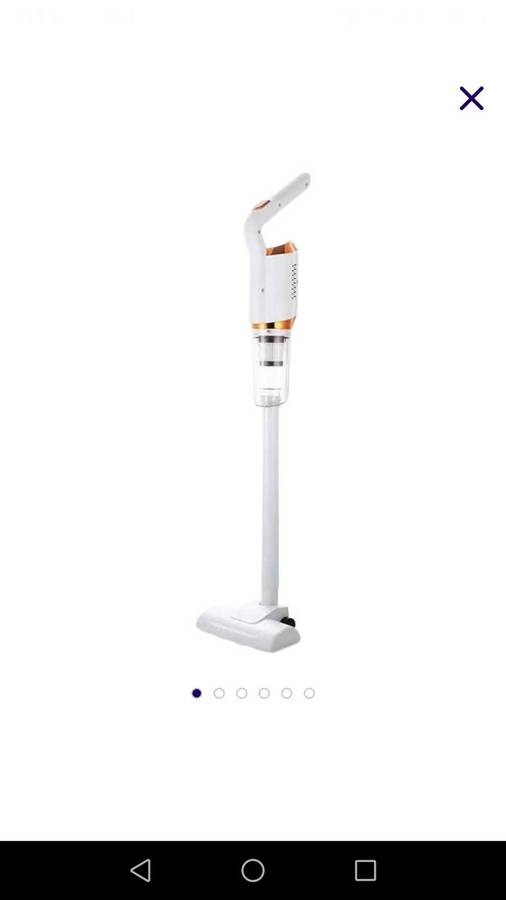 USB rechargeable vacuum cleaner