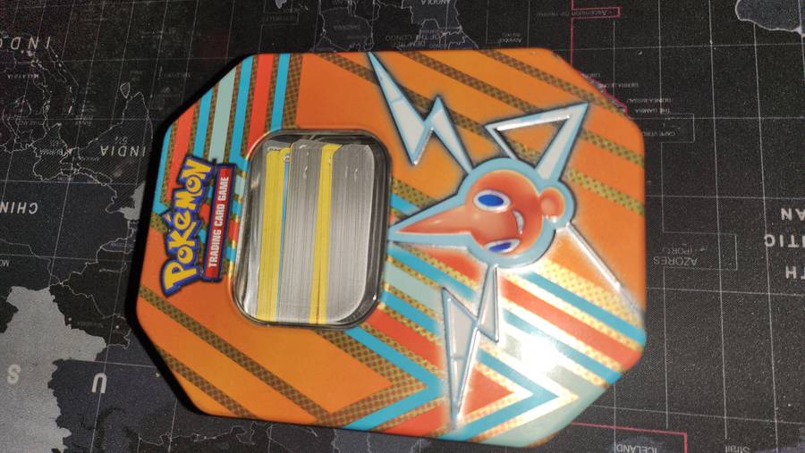 ORIGINAL POKEMON CARDS AUCTION TIN