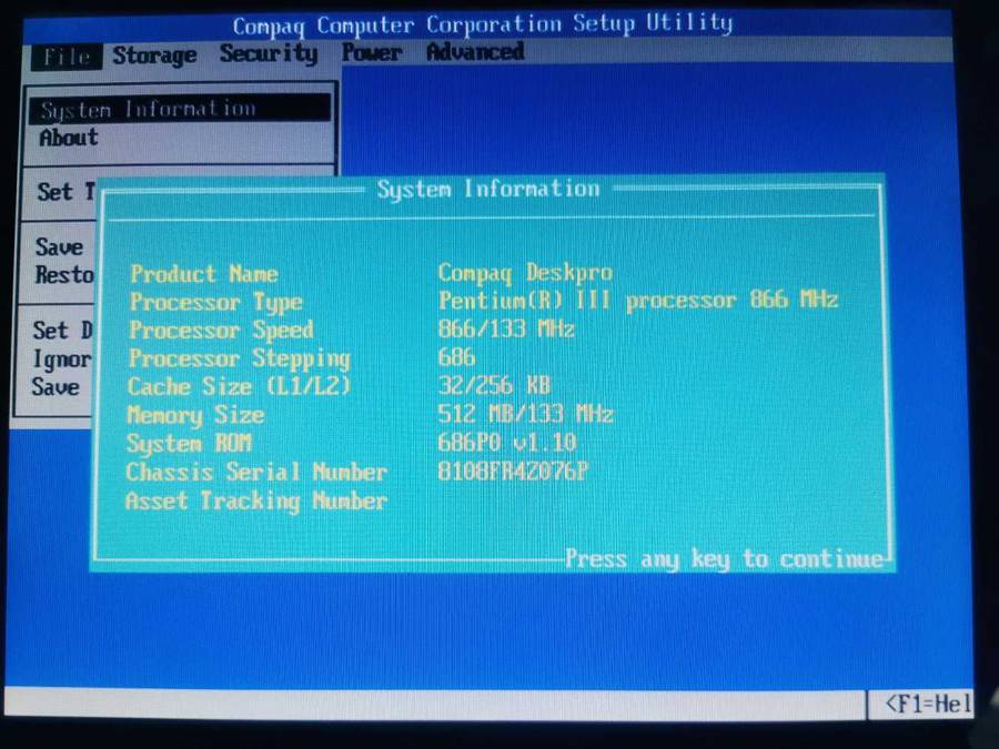 Compaq Pentium III 866
