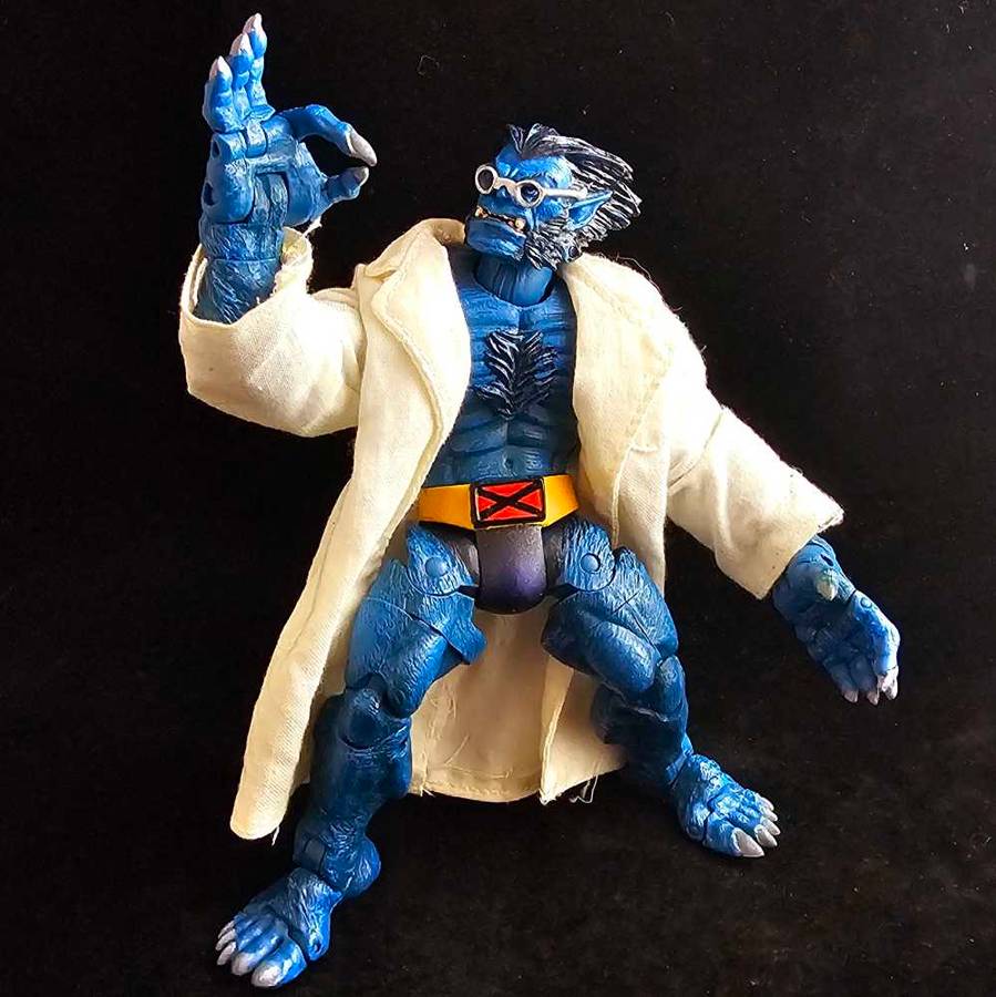 ToyBiz Marvel Legends Beast (Lab Coat Version)