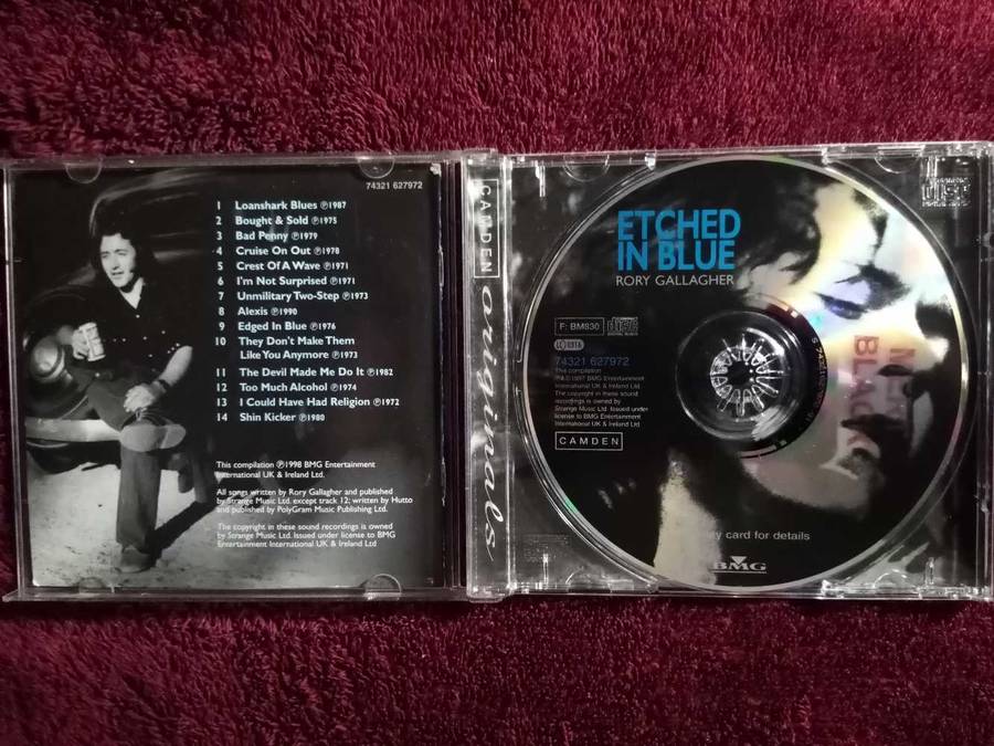 RORY GALLAGHER - ETCHED IN BLUE