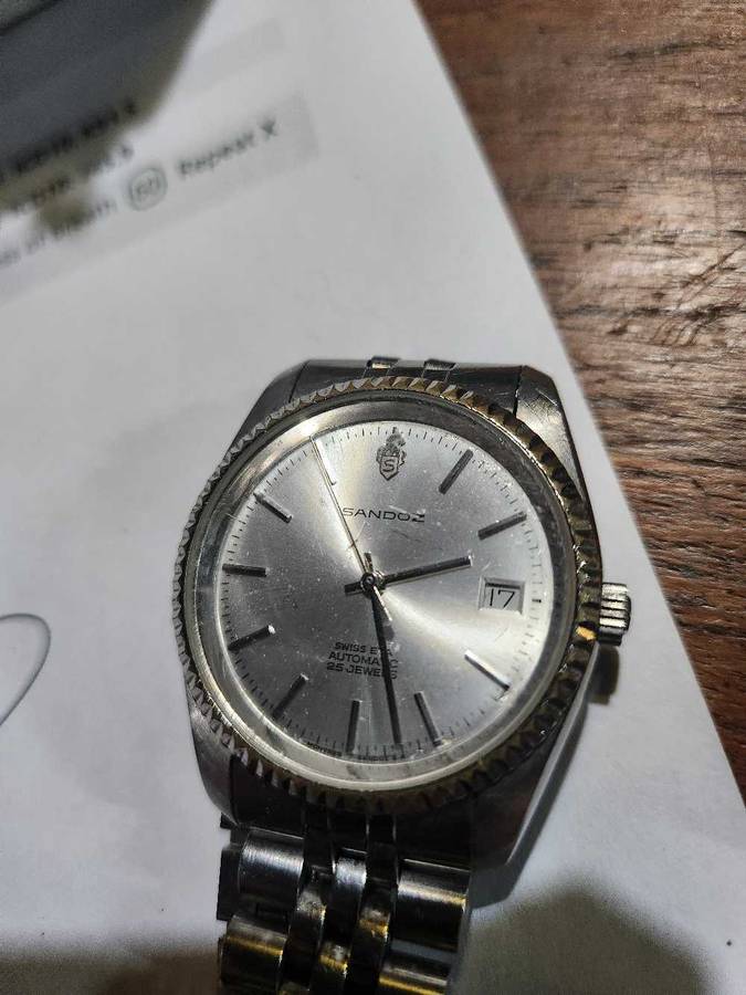 Vintage Sandoz Automatic Mens watch