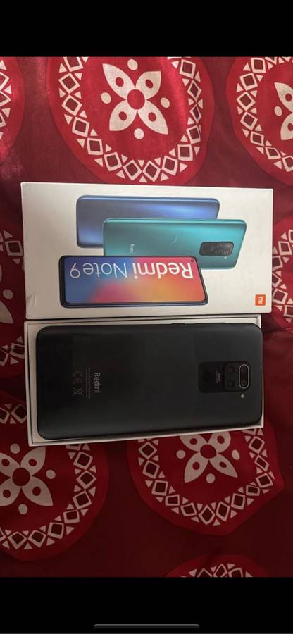 Redmi Note 9 Onyx Black 3GB RAM 64GB ROM