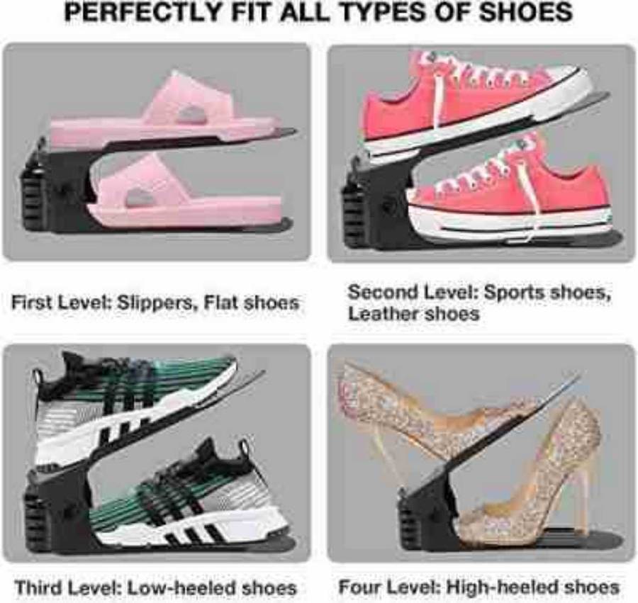 Adjustable Shoe Organizer / Shoe Slots (read)