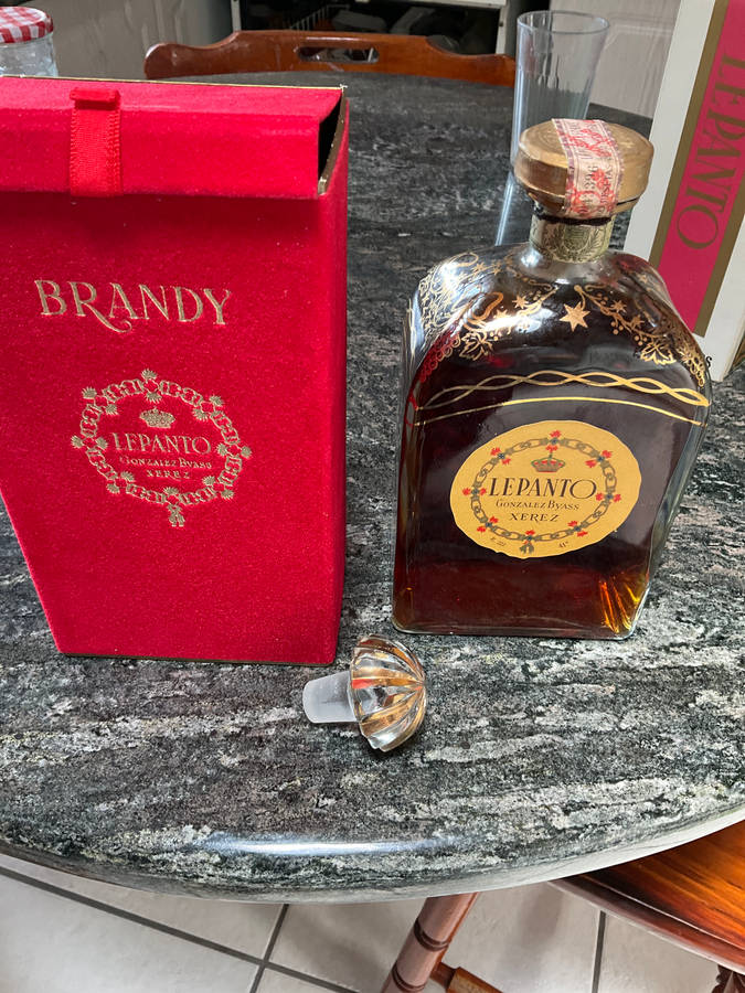 Brandy Lepanto Gonzalez bypass xerez brandy