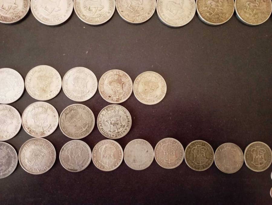 Silver coin lot