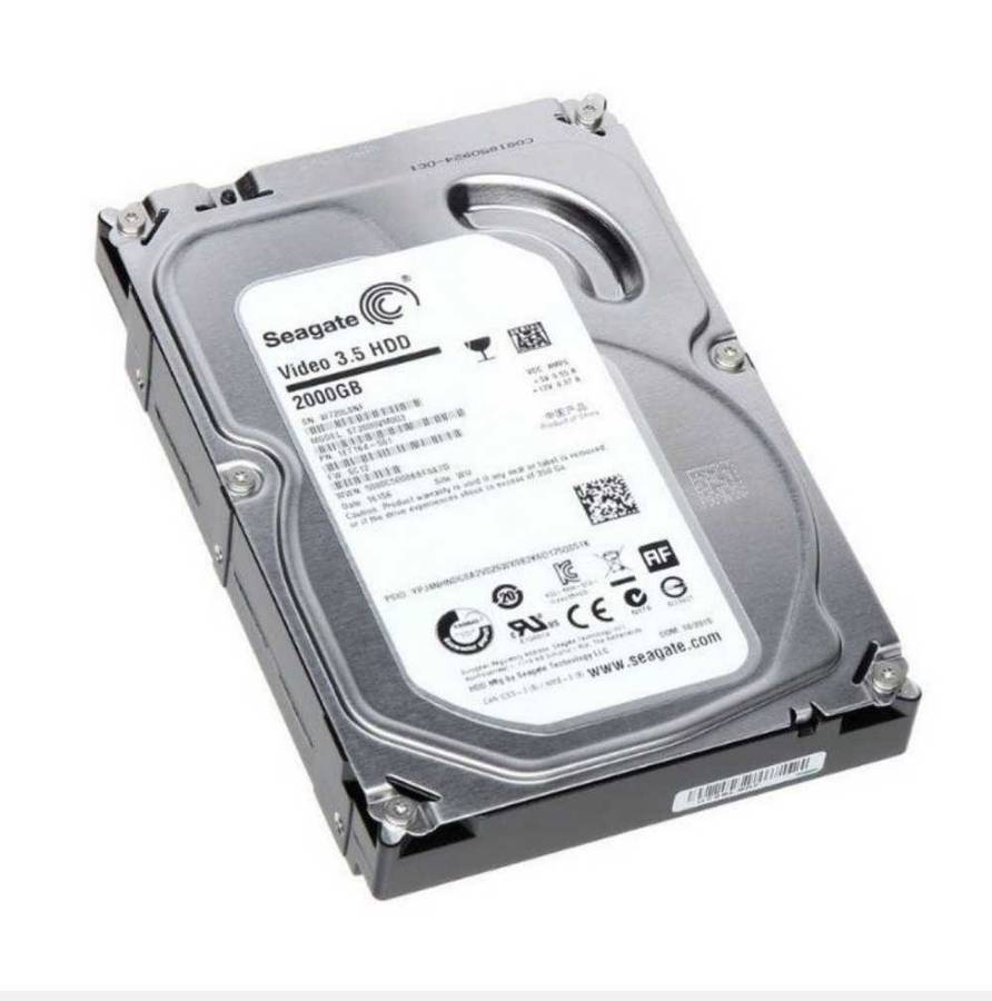 Seagate 3. I 2000GB / 2TB Drive HDD