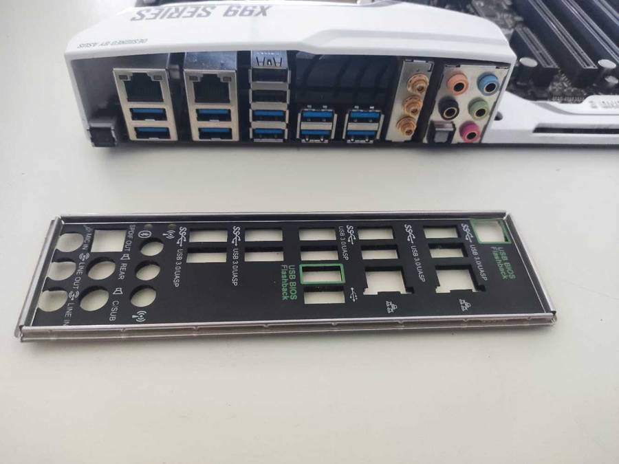 Asus X99 Deluxe Motherboard**Please read**Sold for parts or repair**