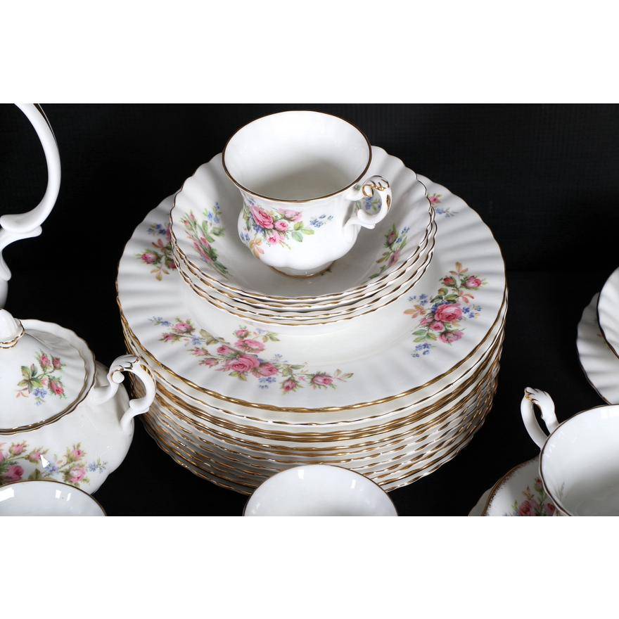 Royal Albert Moss Rose Pattern Service