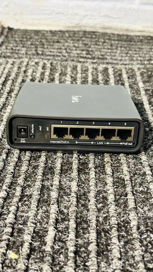 Mikrotik HAP Ac Lite Tower Power Over Ethernet (PoE) Black