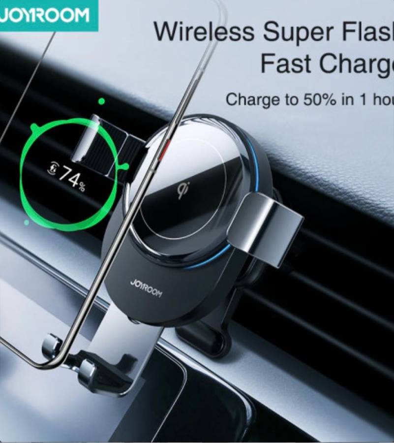 JOYROOM JR-ZS212 Wireless Charging Gravity Holder Air Vent & Dashboard Mount ***UNBOXED DEAL***
