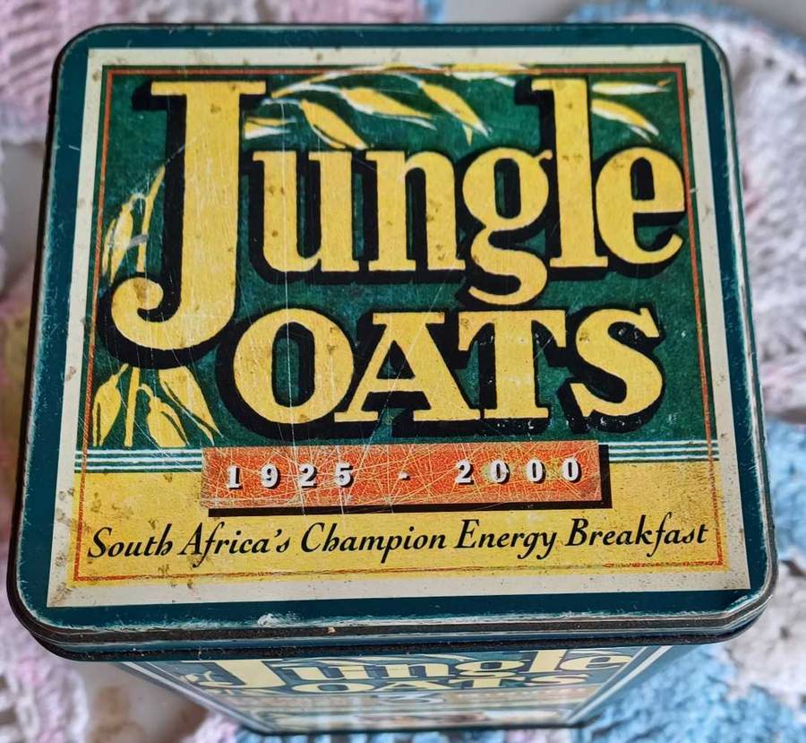 Jungle oats tin