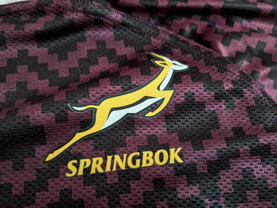 Springbok asics deep mars training jersey XL
