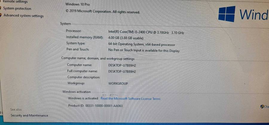 Dell optiplex 790 cocre i5 desktop