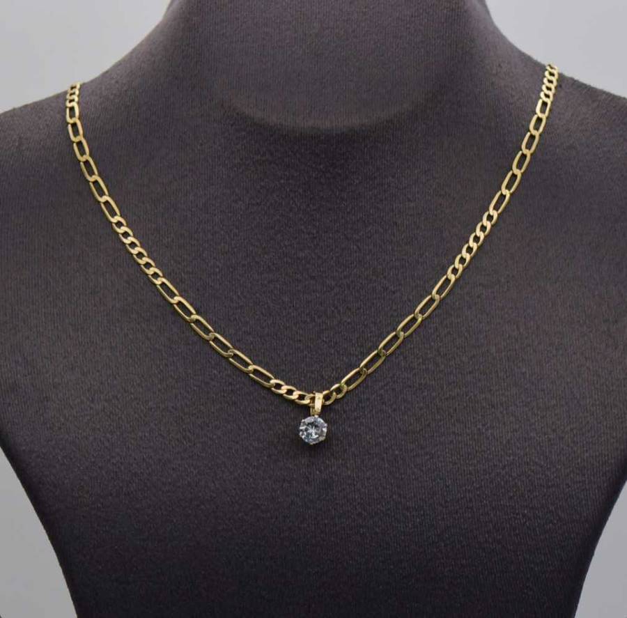 9ct Gold Chain and Pendant