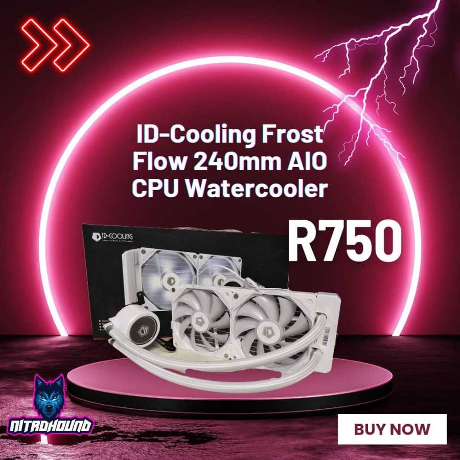 ID-Cooling Frost Flow 240mm AIO CPU Watercooler**Boxed**Intel and AMD Bracket included