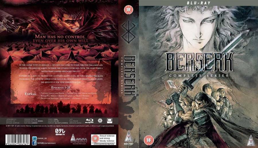 Berserk Complete Series Blu-Ray