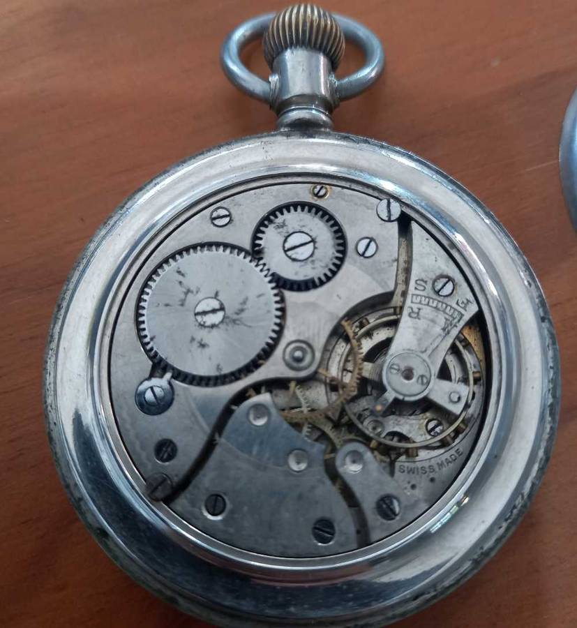 Antique ARFS Swiss Made Pocket Watch