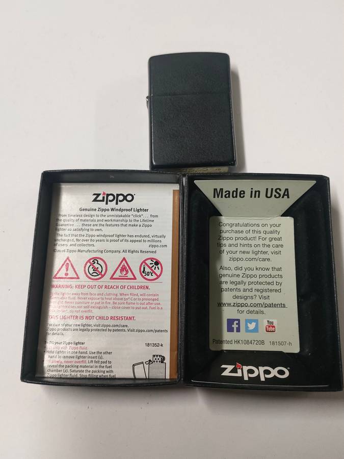 Zippo Lighter K 19