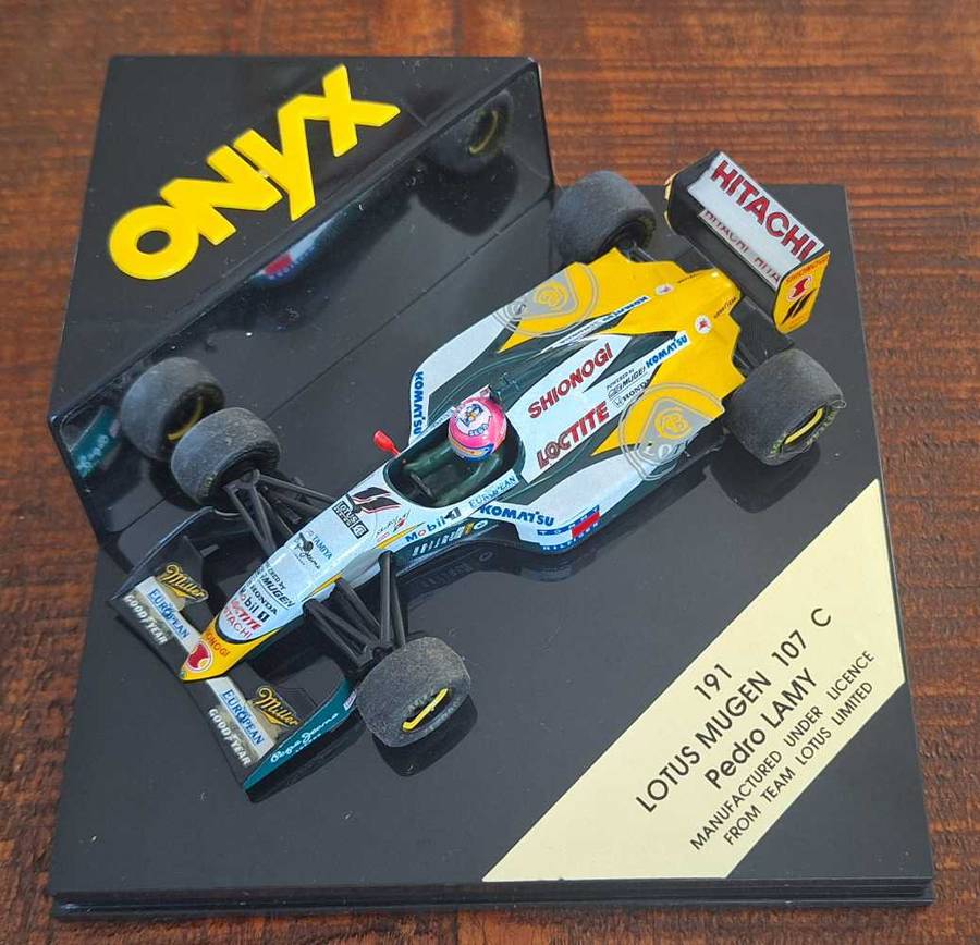 Set of 6x Onyx model cars