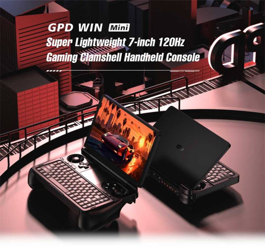 GPD win mini GAMING CLAMSHELL HANDHELD GAME CONSOL