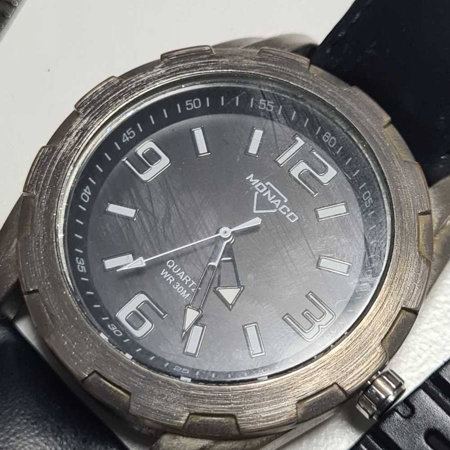 Pulsar quartz, Monaco quartz and others. Men and women Watches X 6 lot