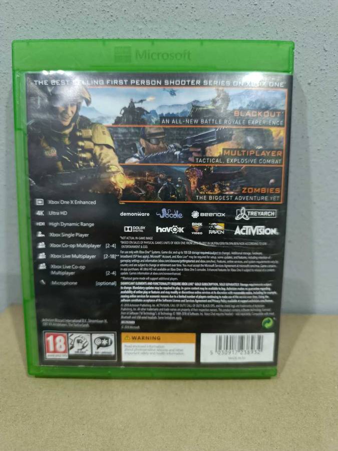 Call of duty: Black OPS 4 - Xbox one