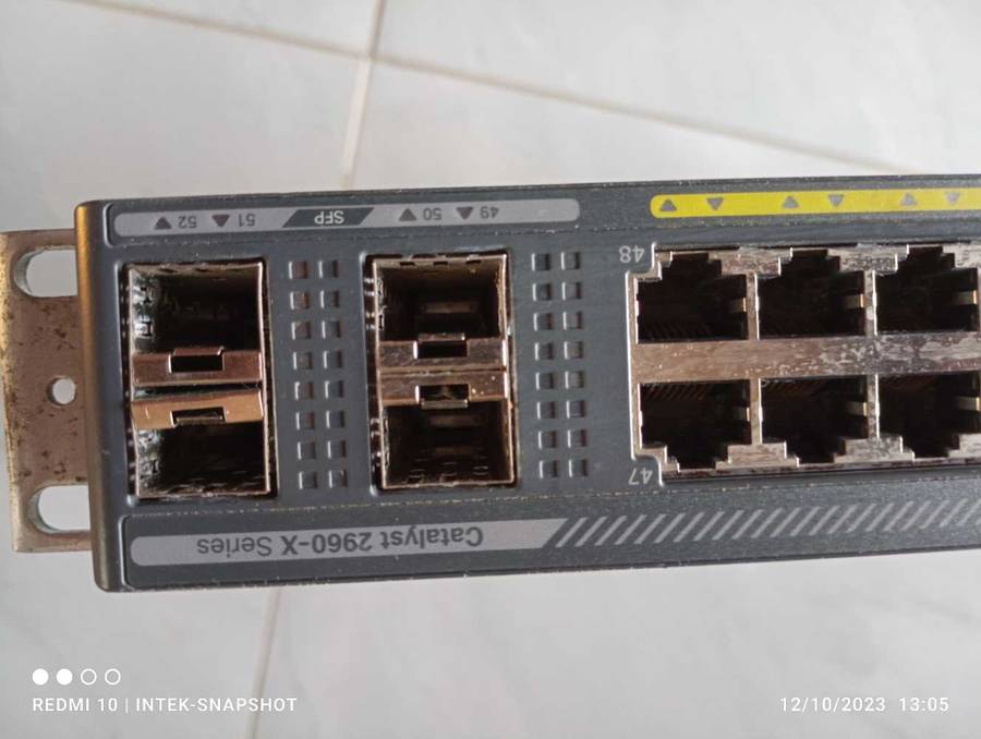 Cisco WS-C2960X-48LPS-POE Switch