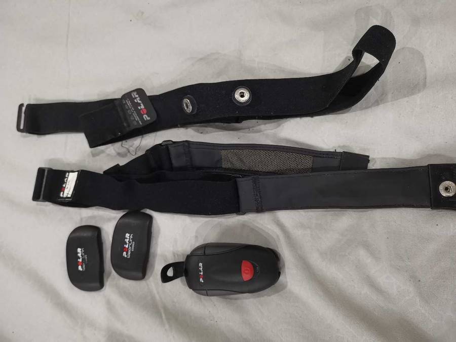 Retro Polar heart rate monitor bundle