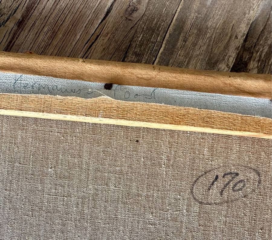 Johann Bonthuys - Original Rock Pool Oil on Canvas (20th Century, South Africa)