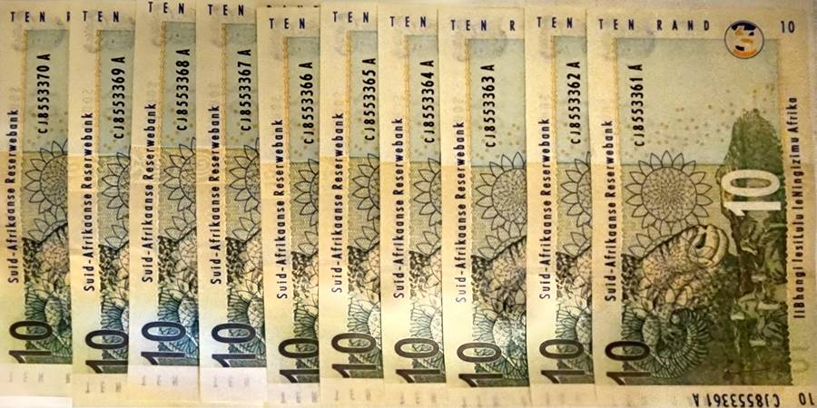 ***lot of 10x R10 Crisp condition