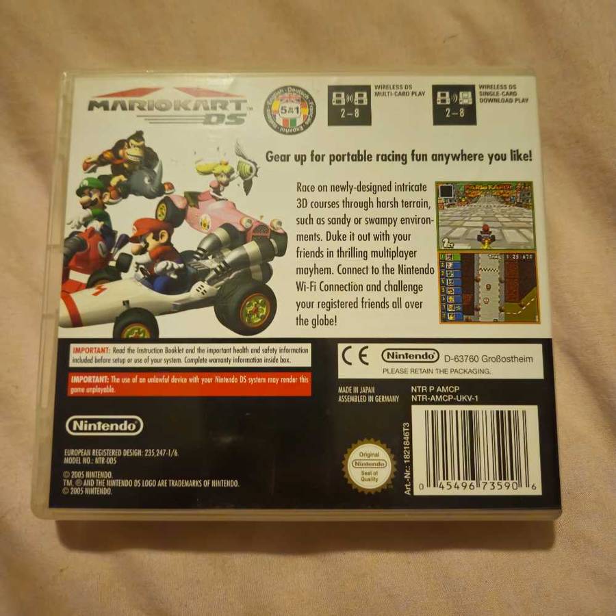 Nintendo DS Mariokart DS