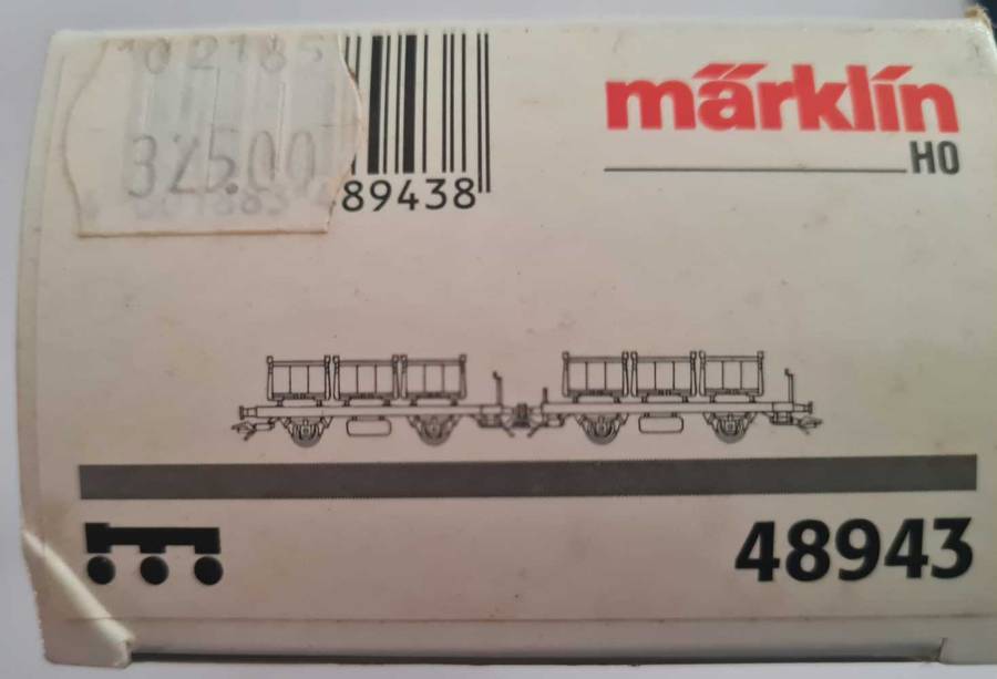 Märklin 48943 Fla cr with Vats LN/Box