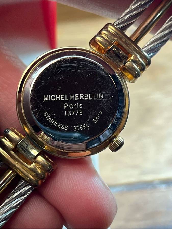 Michel Herbelin Ladies Cable Dress Watch