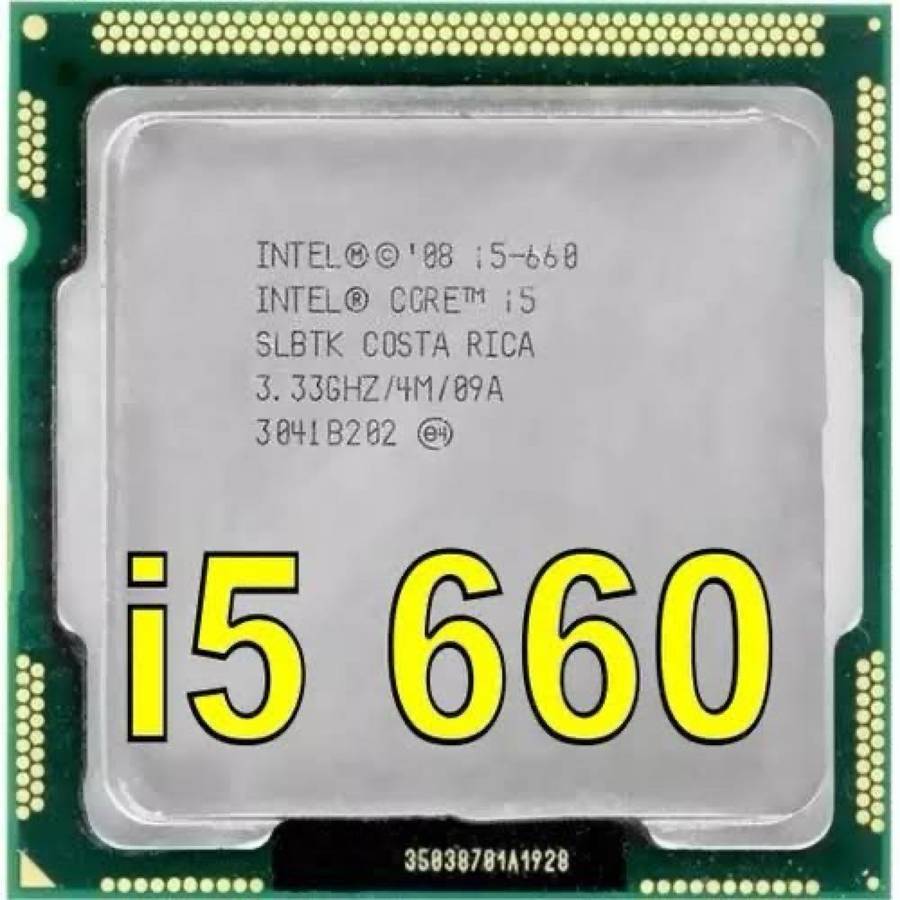 Intel core i5 660 Quad Threaded CPU**3.33Ghz**LGA1556**1st gen