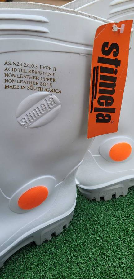 High Quality Size 13 Steel Toe-Capped STIMELA Executive Safety Gum Boots