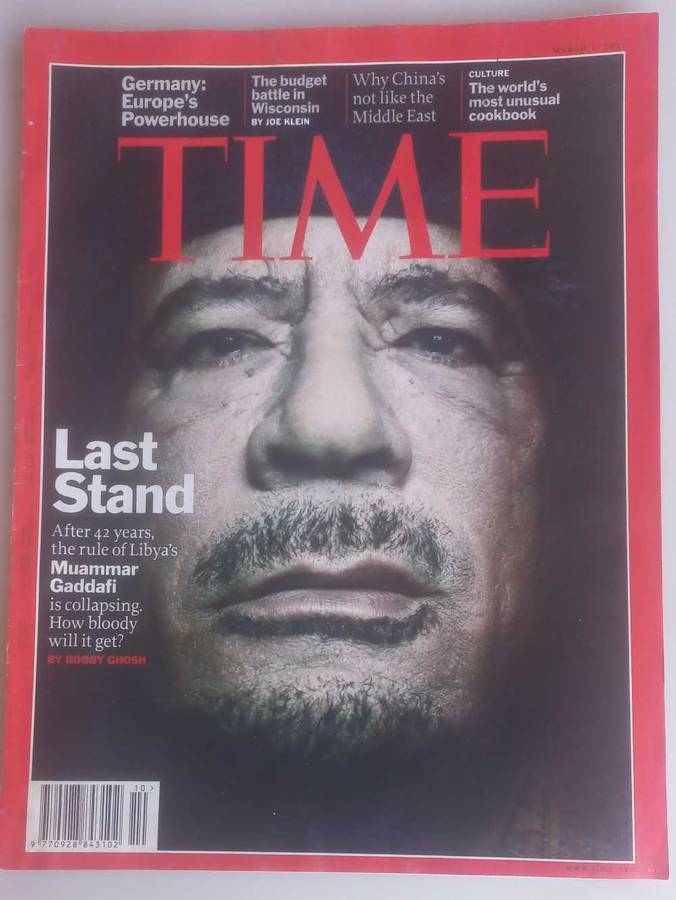 Time magazine March 7, 2011