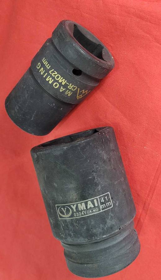 (41 & 27)mm Trucks/TLBs Impact Socket Lot
