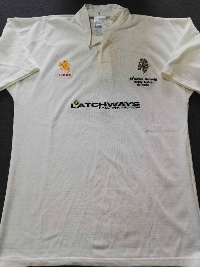 Kwaggas Alternative Jersey 2008 Marius Hurter no 3  Size 50