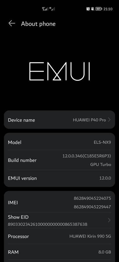Huawei P40 Pro 5G