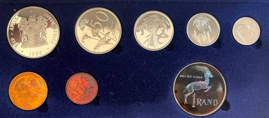 1988 RSA PROOF SET