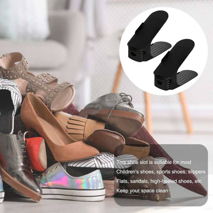 Adjustable Shoe Organizer / Shoe Slots (read)