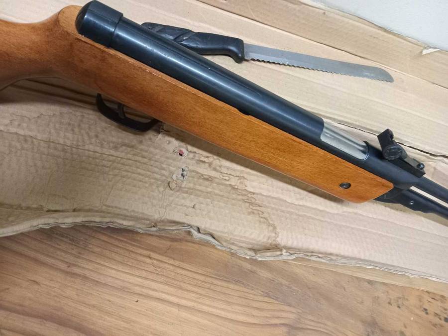 Pellet gun underlever 4.5mm