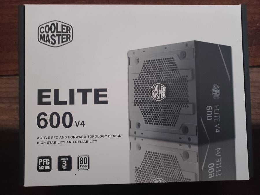 600w ATX POWER SUPPLY ELITEv4 COOLER MASTER