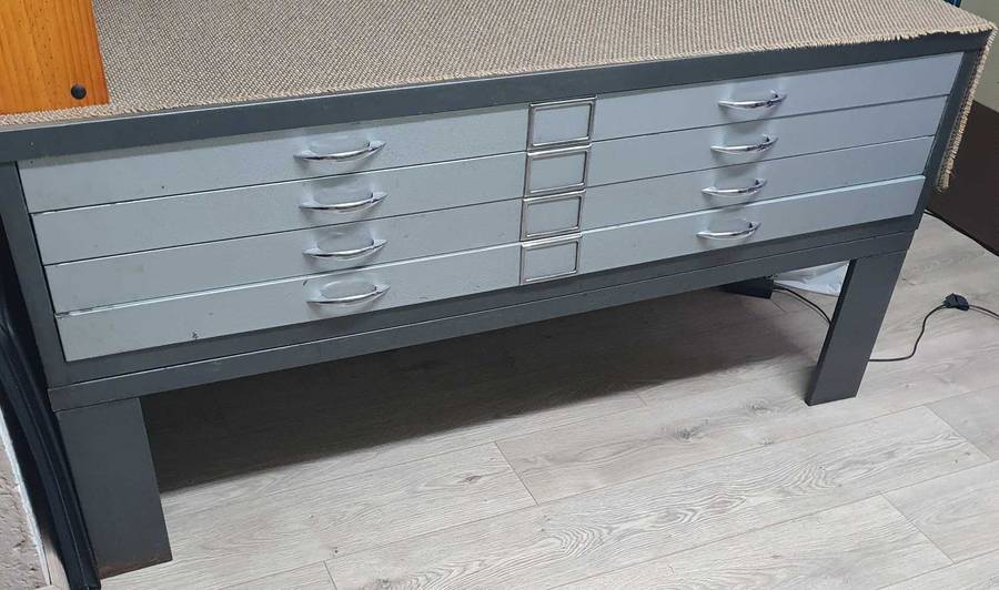 Architectural steel drawers