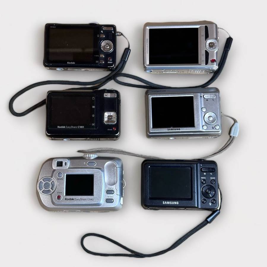 Vintage Digital Cameras Lot