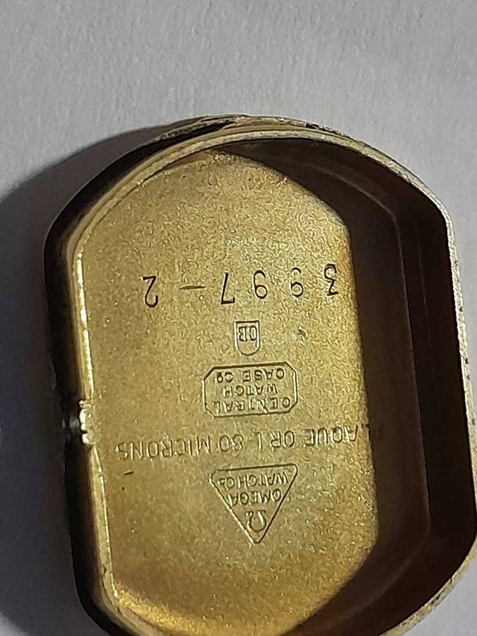 Omega cocktail/bracelet wind up watch. Service required.